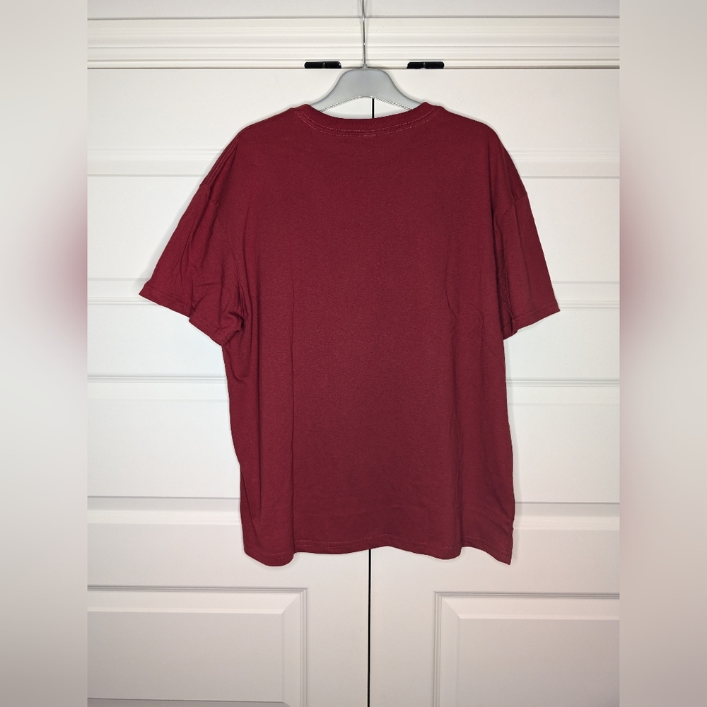 NWT Large Red T-Shirt Short Sleeves 'The Glam Reaper - Picture 2 of 6